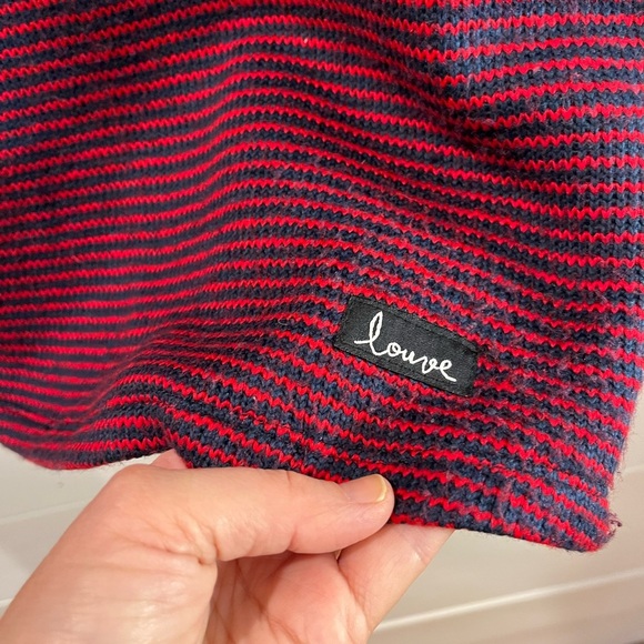 ❤️Louve Striped Knit Sweater - Size S/P - Picture 10 of 13